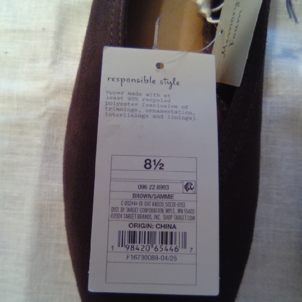 a new day Dark Brown Women's Flats - Picture 2 of 5